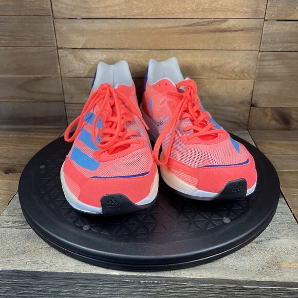 Adidas Adizero Adios 6 'Turbo Sky Rush' Women's Size US 7 Mesh Running Shoes - Picture 2 of 10